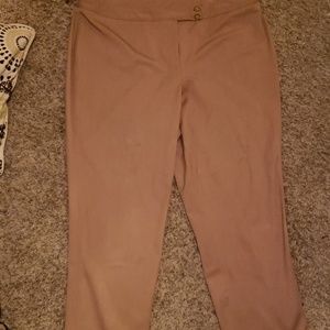 Tan career pants